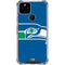 NFL Seattle Seahawks Retro Logo Google Pixel 5 Clear Case